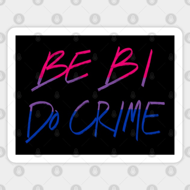 Be Bi Do Crime Sticker by AlexTal